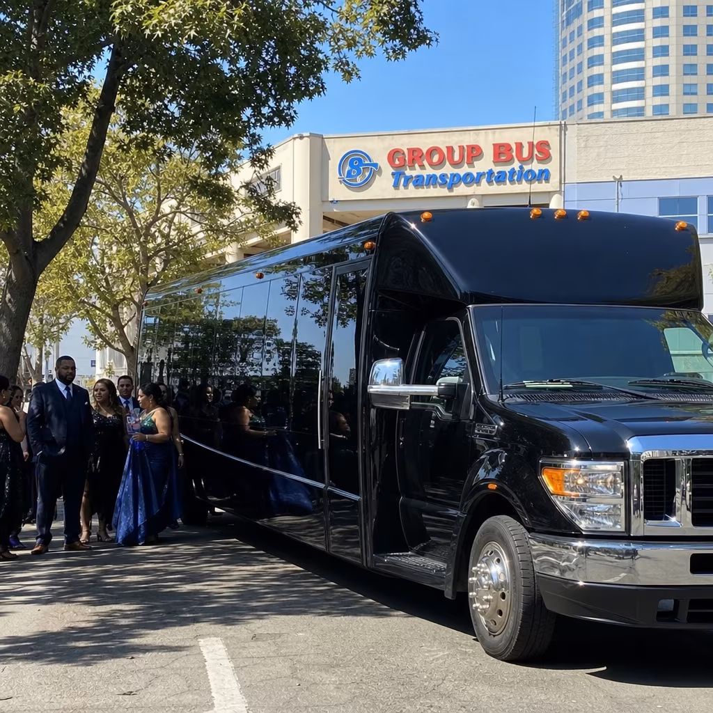 Rent a Bus to Group Bus Transportation Around Lake Merritt, Oakland