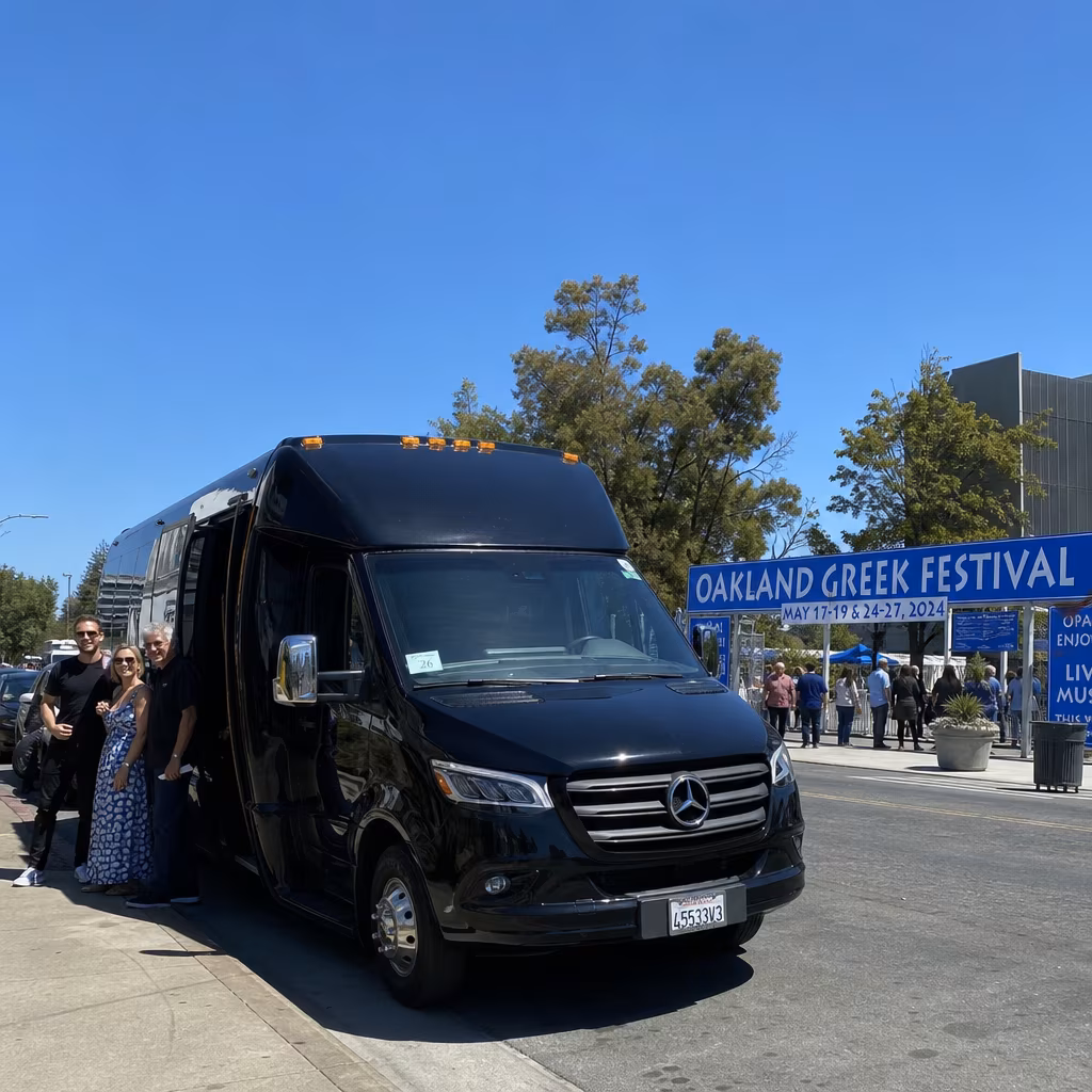 Rent a Bus to Oakland Greek Festival
