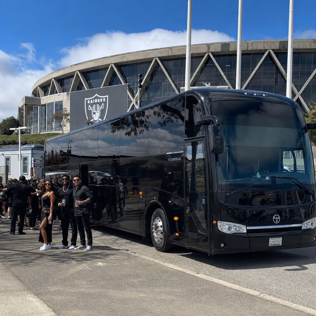 Rent a Bus to Oakland Coliseum