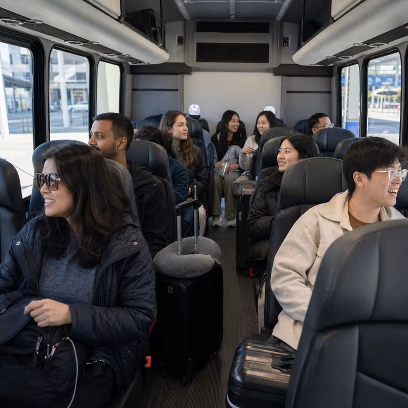Oakland Airport Transportation fleet vehicle