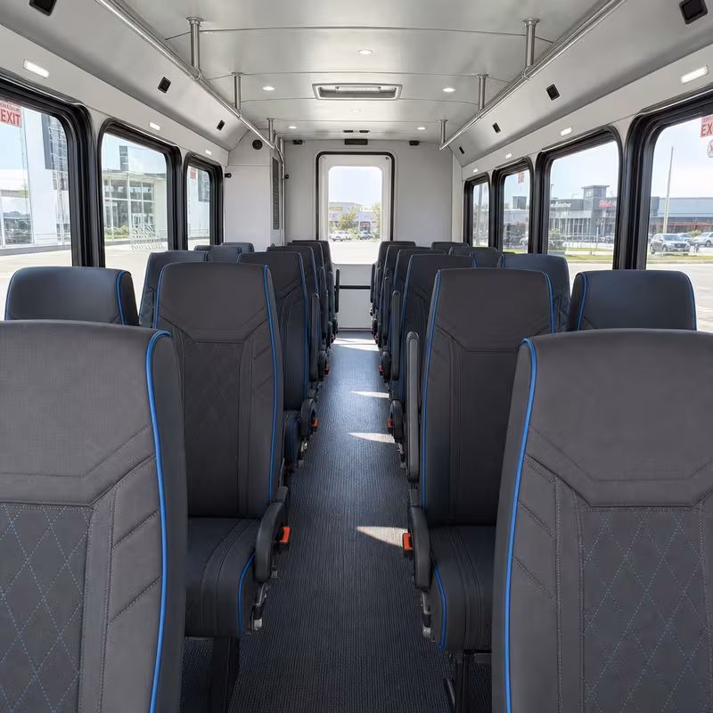 minibus interior