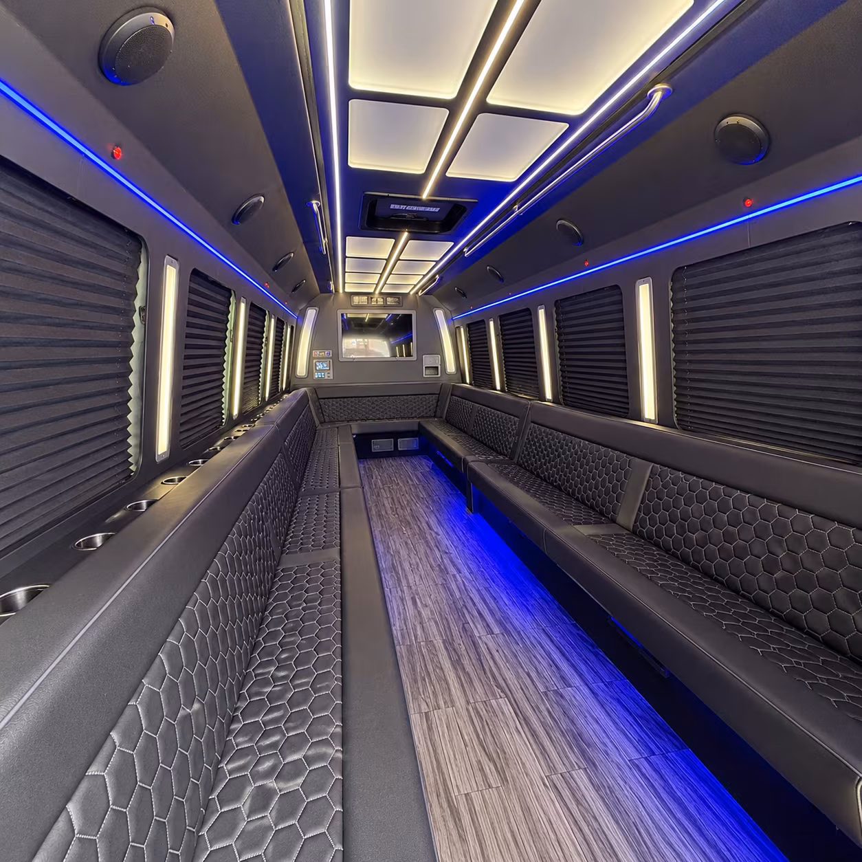 Oakland Bachelor & Bachelorette Transportation onboard seating