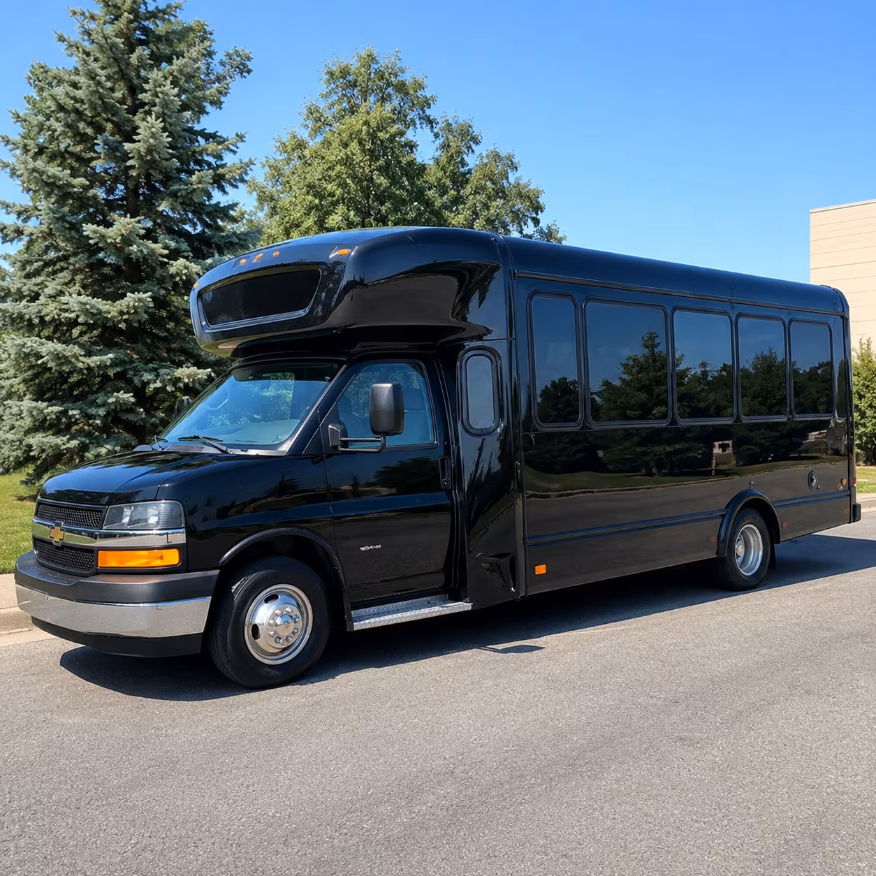 Oakland Concert & Music Festival Transportation party bus exterior