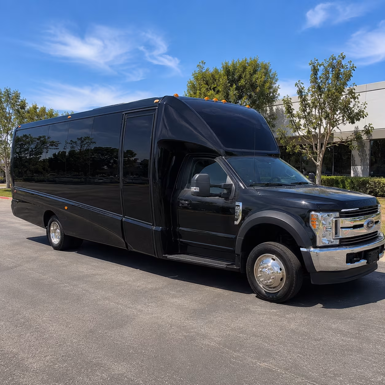 Oakland Concert & Music Festival Transportation party bus exterior