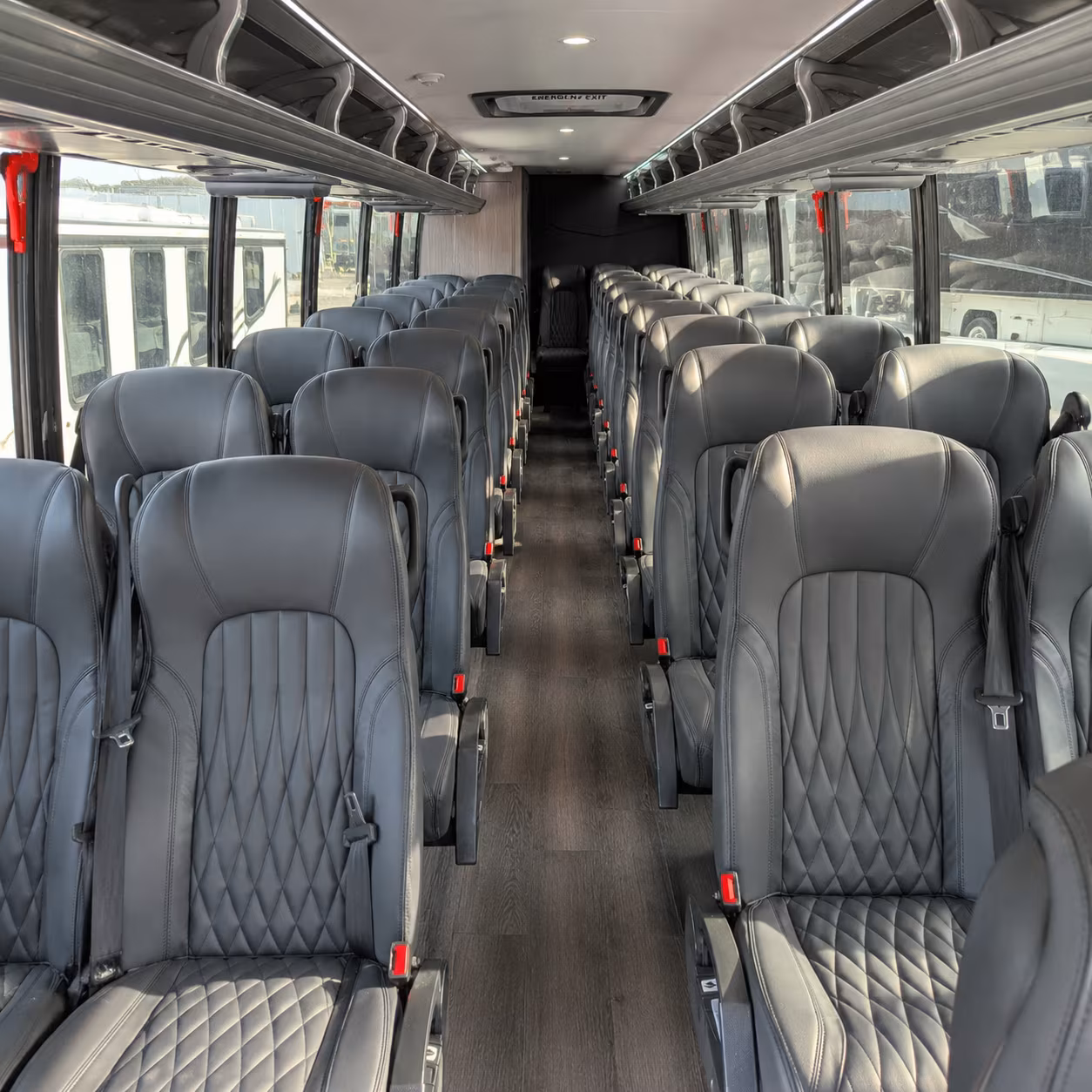 Oakland Corporate Transportation party bus exterior