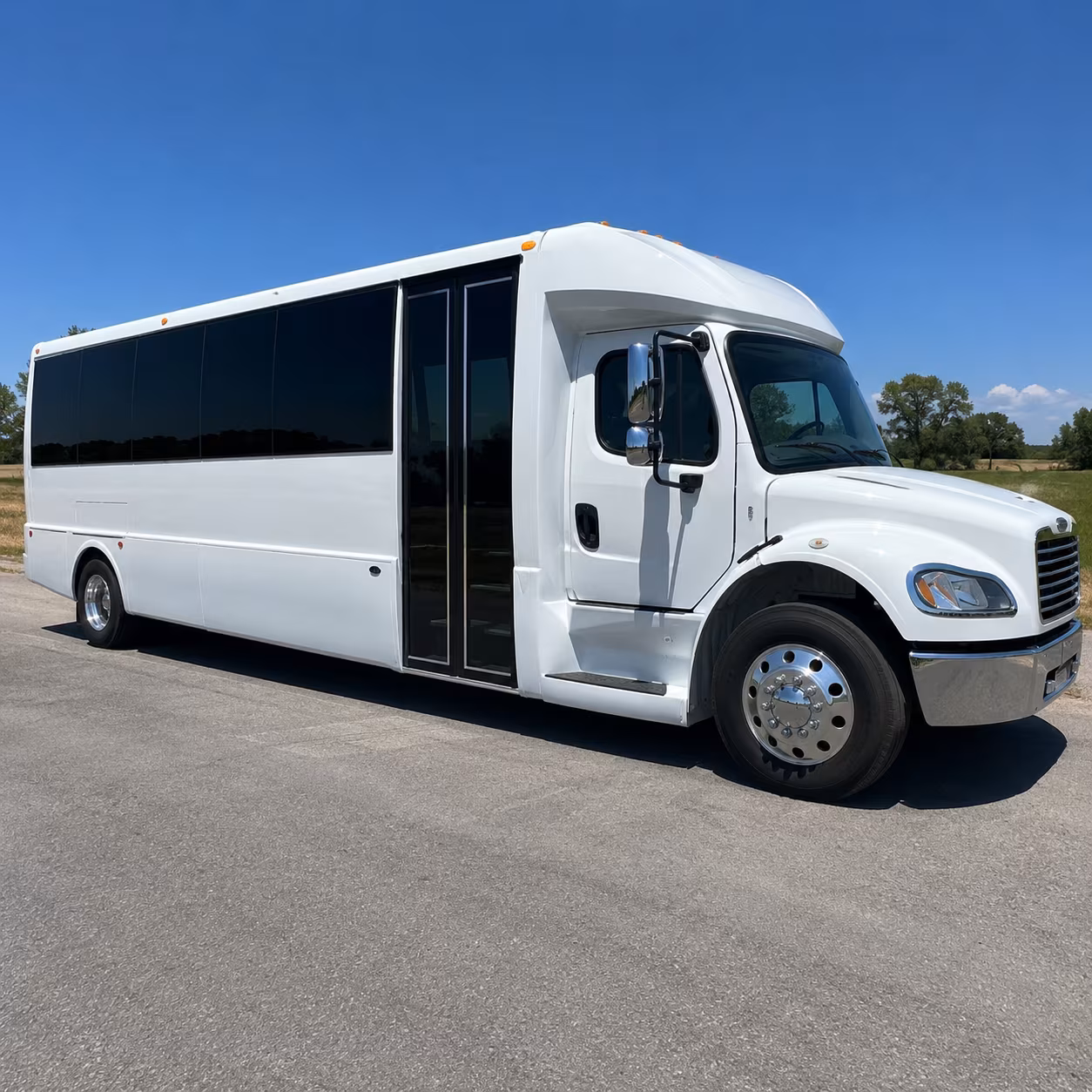 Oakland Corporate Transportation party bus exterior