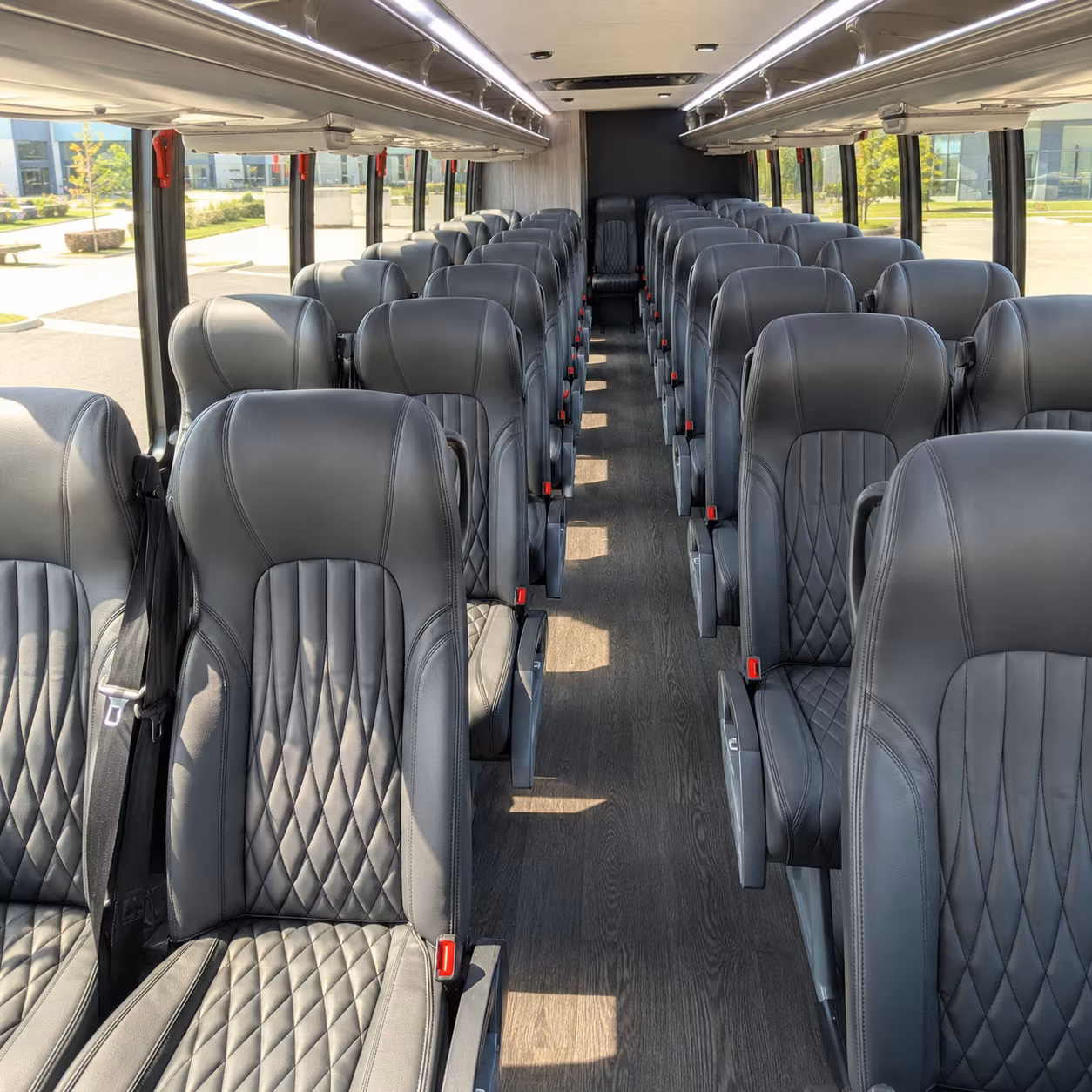 Oakland Corporate Transportation party bus exterior
