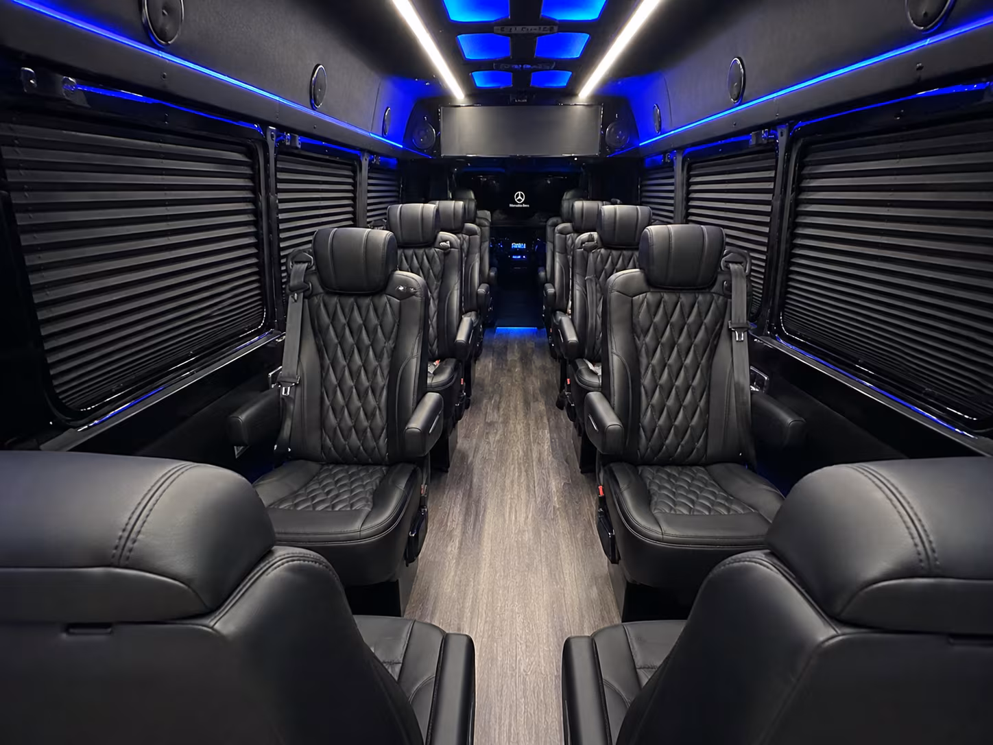 Oakland Corporate Transportation onboard seating
