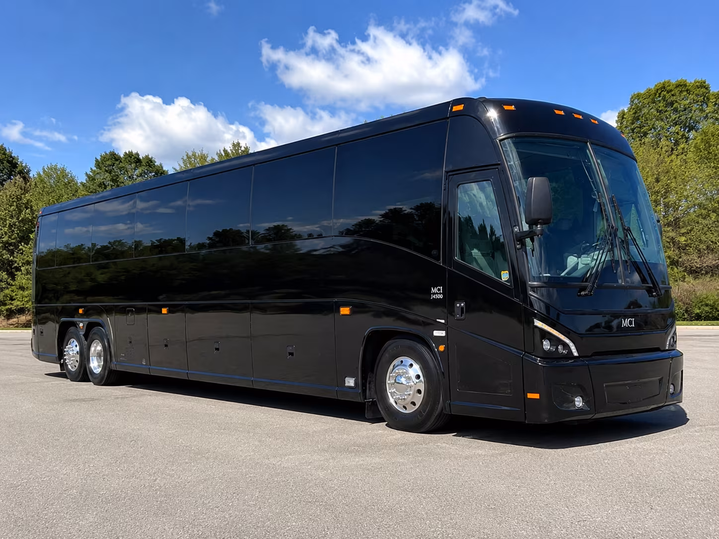 Oakland Corporate Transportation party bus exterior
