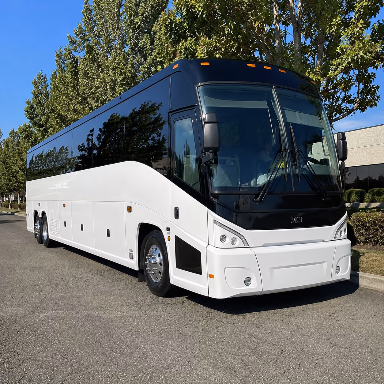 Oakland School Event Transportation party bus exterior