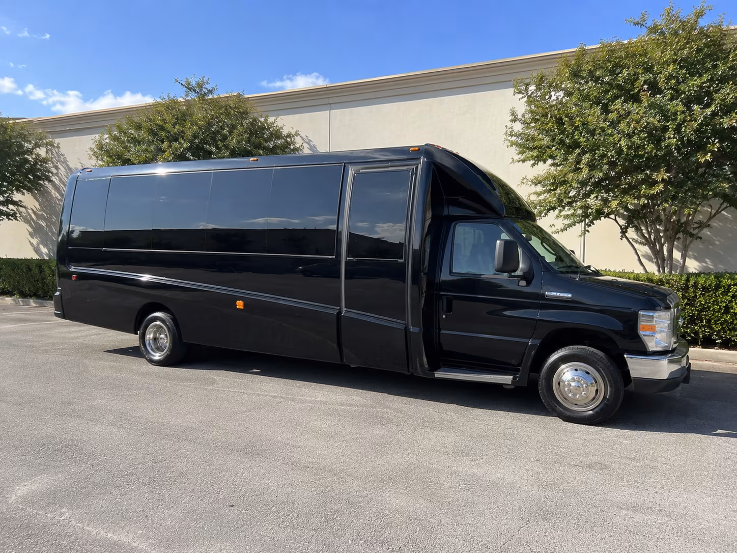 Oakland Sporting Event Transportation party bus interior