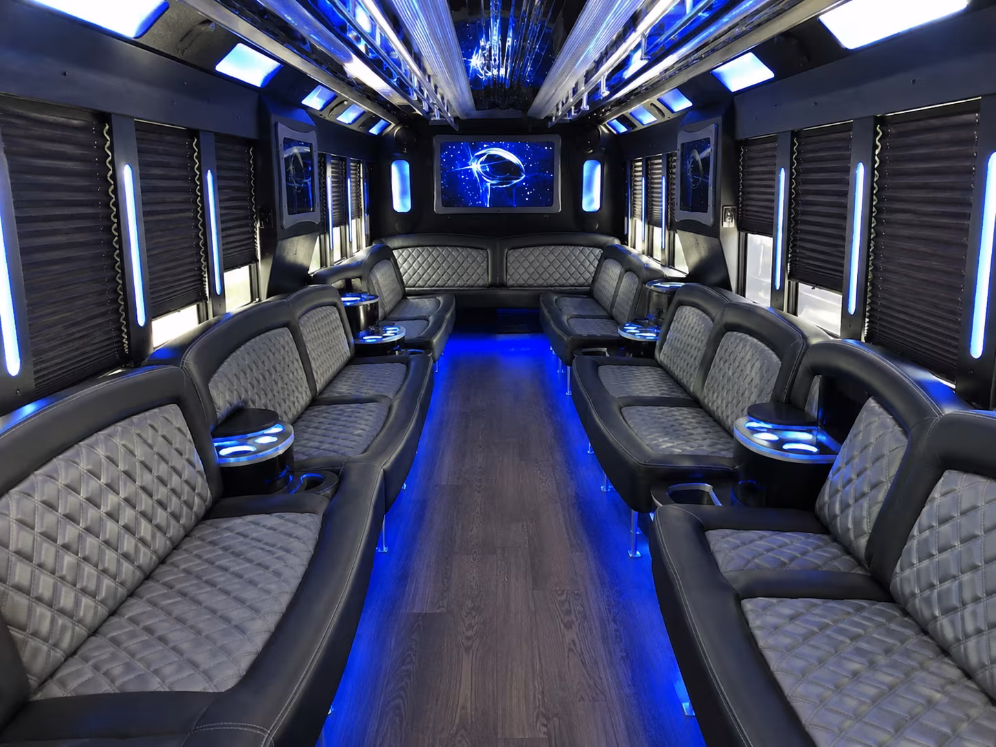 Oakland Winery Tour & Pub Crawl Transportation party bus exterior
