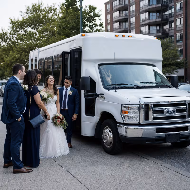 Oakland Wedding Transportation fleet vehicle